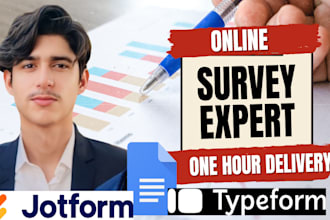 create mobile responsive jotform typeform and online surveys