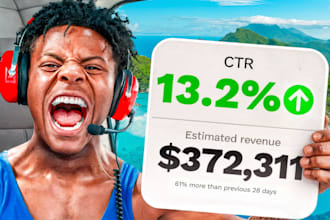 make view boosting youtube thumbnail in 3hrs
