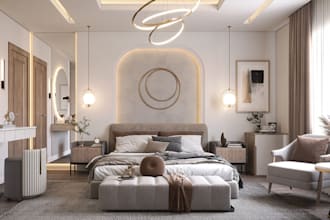 create stunning architectural interior design with realistic 3d rendering