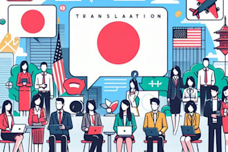 deliver flawless english to japanese translations quickly