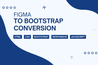 convert PSD, figma, and xd to HTML, CSS, react, blazor, angular