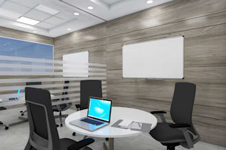 design modern and functional office meeting room