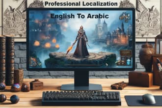 translate mobile and pc games and related ads