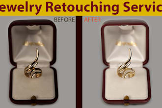 do jewelry and product image retouching services