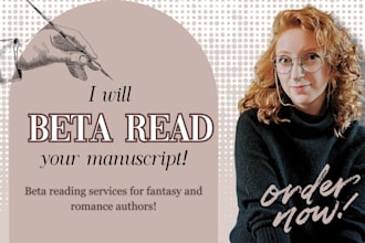 beta read your novel