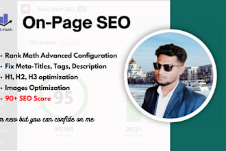 set up rank math SEO with 90 plus score
