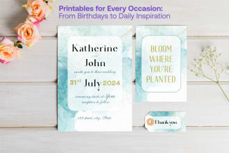 design your custom printable