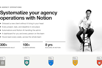 help you systematize your agency with notion