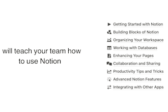teach your team how to use notion