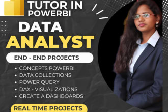 be a personalized tutor in powerbi to become expert in data analyst
