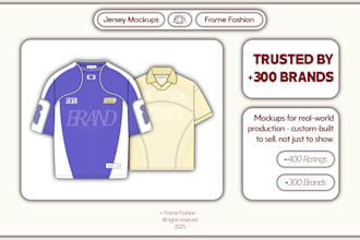design custom streetwear jersey mockups for your clothing brand