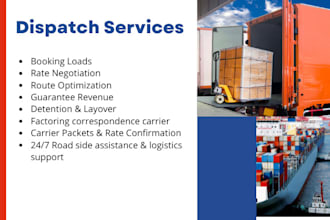 be your truck dispatcher using dat load board and truckstop
