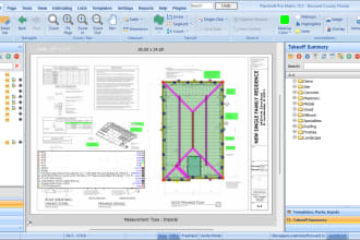 do cost estimation, material takeoff, quantity surveying
