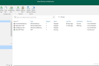 install and configure veeam backup and replication server veeam one
