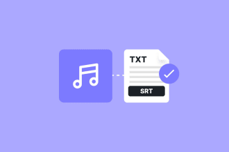 transcribe audio or video to text