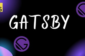 build a responsive website with gatsby react netlify or nextjs