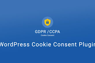 install gdpr plugin for your website