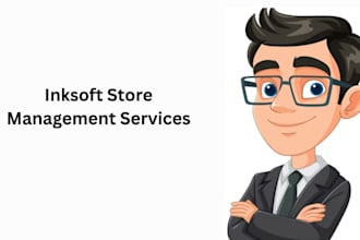be your inksoft store manger and price and product upload