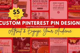 design custom pinterest pins to attract your audience