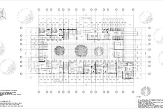 draw 2d floor plan and construction drawing in autocad
