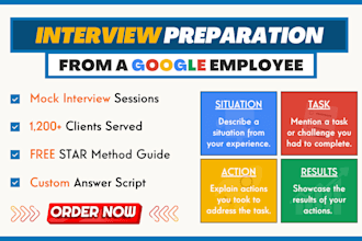 conduct mock interviews focused on behavioral questions