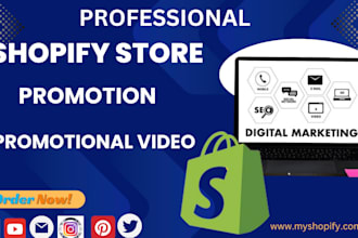 do shopify marketing promotion, promotional video