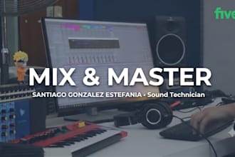 get your song mixed and mastered for spotify, youtube, or release