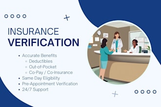 do insurance verification for your medical practice in the US