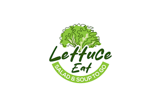 design a polished, contemporary vegetable salad logo for your brand