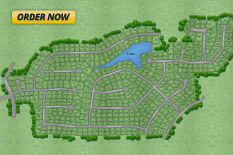 draw real estate site plan, lot subdivision plan, layout in autocad