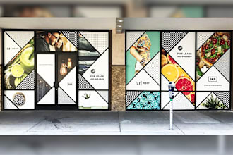 design outstanding window graphics , shopfront for you