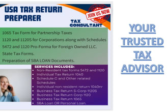 do us tax returns of individual, business and sba loan