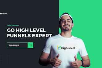 design high converting funnels or go high level strategy