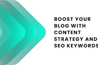 boost your blog with content strategy and SEO keywords