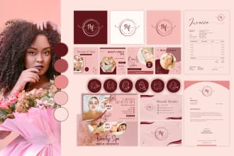 design luxury company logo design , brand identity and full branding kit