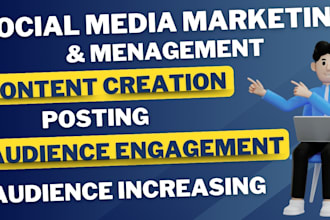 be your social media marketing manager, branding expert