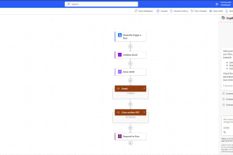 create you a workflow using power automate
