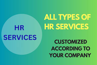 work monthly to manage human resources functions