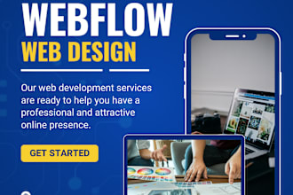 create webflow website and intergrate with airtable,zapier and apis