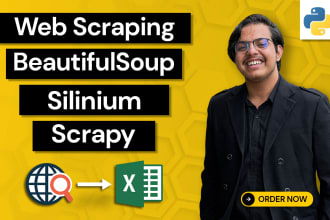 web scrapping with scrapy, beautifulsoup and selenium
