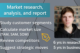 do market research and analysis for your business