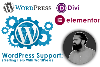 fix wordpress issues support divi elementor troubleshoot woocommerce expert help