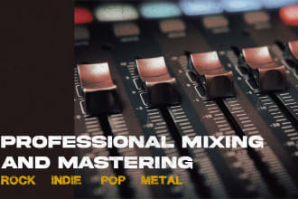 mix your rock, punk or metal song