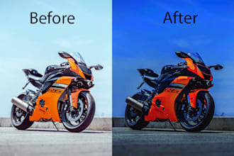 do any professional photoshop editing within 24 hours