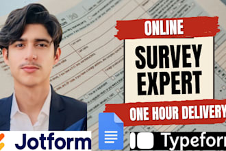 create jotform typeform online survey paperform and formaloo