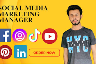 be your dedicated social media marketing manager and creative content creator