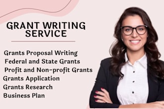 do grant proposal writing, grant research, grant submission and application