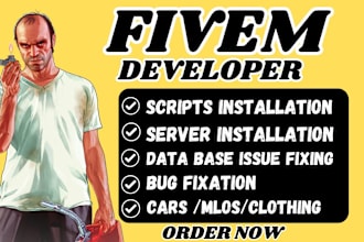 be your fivem dev