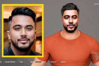 create realistic face textures for wwe2k23 and wwe2k24