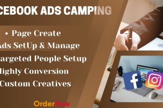 manage facebook ads campaigns and  targeted audience